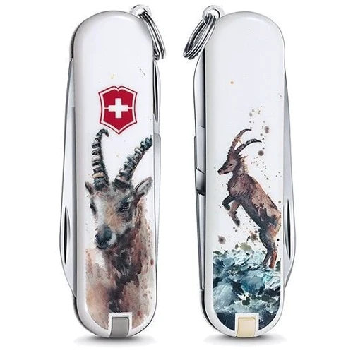 Мультитул Victorinox CLASSIC Capricorn 58мм/1сл/7предметов/чехол (0.6223.L1610): Тип мини-мультитул