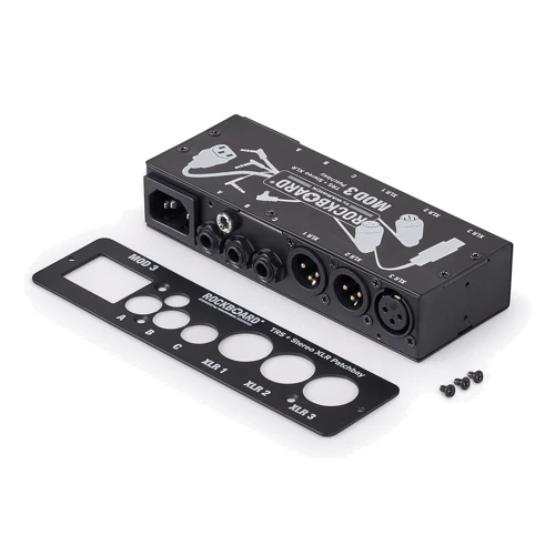 Педалборд Педалборд ROCKBOARD MOD 3 V2 All-in-One TRS & XLR Patchbay for Vocalists & Acoustic Players
