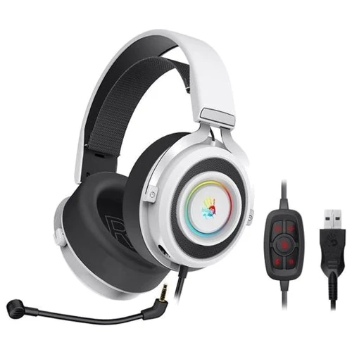Наушники A4Tech Bloody G535 Black+White