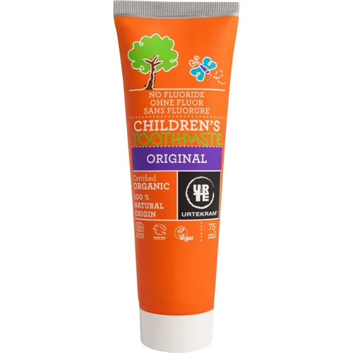 Urtekram Childrens Toothpaste Original 75 ml Органічна дитяча зубна паста