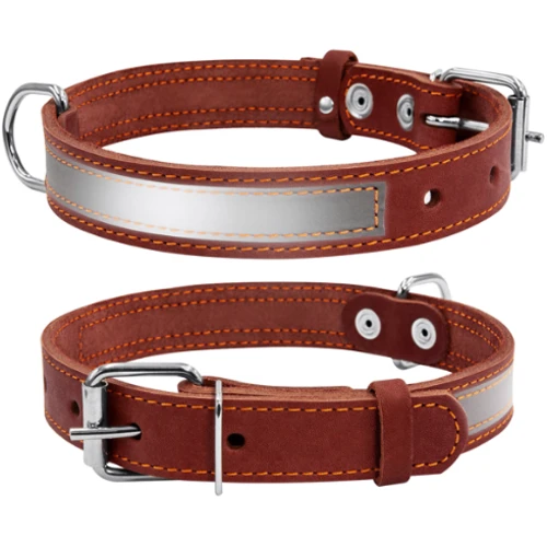 Ошейник Collar 35 мм 48-63 см Коричневый (4820082496708)