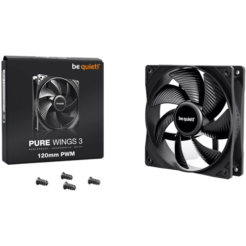 Кулер be quiet! Pure Wings 3 120 PWM (BL105): Уровень шума, dB 25.5