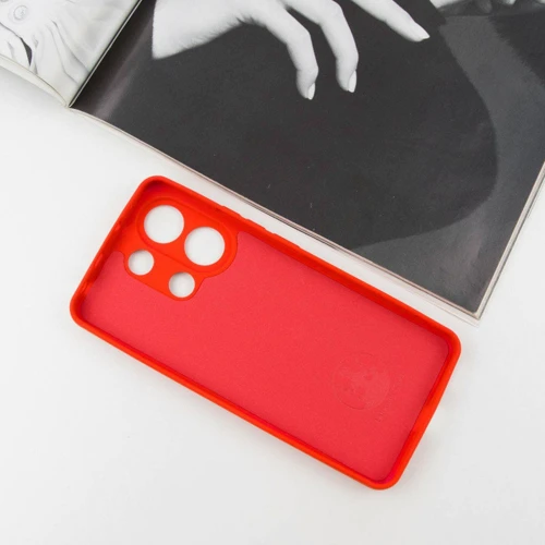 Чехол для телефонов Lakshmi Case Silicone Cover Full Camera Red for Xiaomi Redmi Note 13 4G: Тип накладка на заднюю часть
