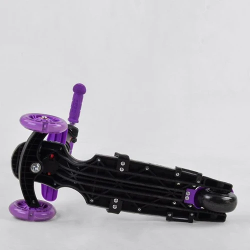 Самокат Best Scooter с защитным бампером фиолетовый (S 9602): Тип тормоза ножной