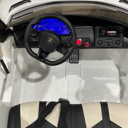 Детский электромобиль Bambi Racer Lamborghini белый (M 5020EBLR-1(24V)): Максимальная нагрузка, кг 60
