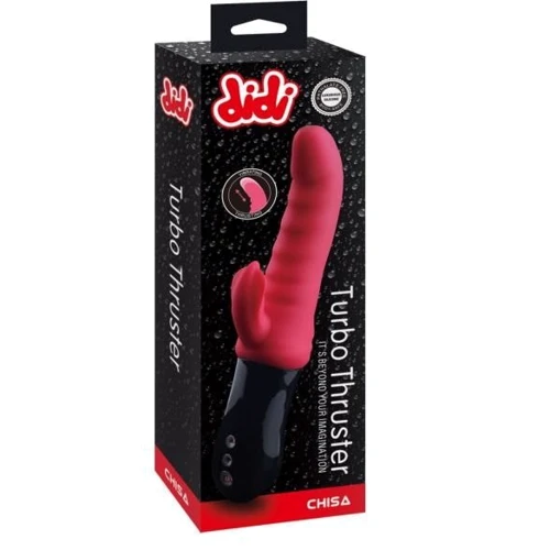 Вибромассажер Chisa Turbo Thruster Vibe, Red