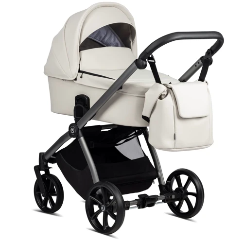 Универсальная коляска 2 в 1 Tutis Mio Leather Light Grey (1232057): Количество блоков 2