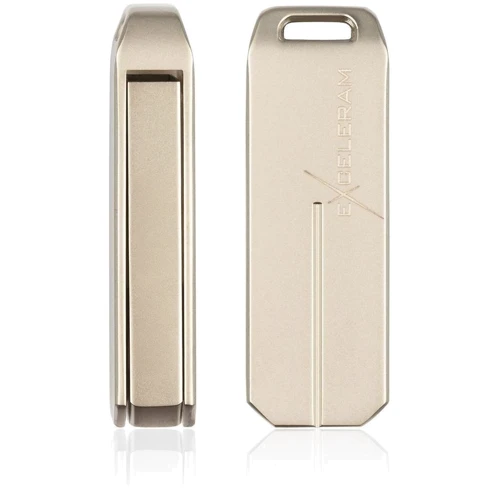 USB-флешка eXceleram 64GB U3 Series USB 2.0 Silver (EXP2U2U3S64): Обсяг пам'яті 64 GB