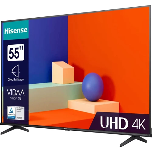 Телевизор Hisense 55A6K: Мощность звука 16 Вт (2x8 Вт)