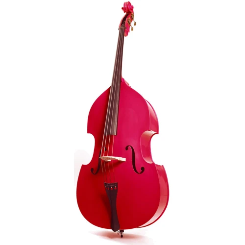 Контрабас STENTOR 1950LCRD Harlequin Rockabilly Double Bass 3/4 (RED)