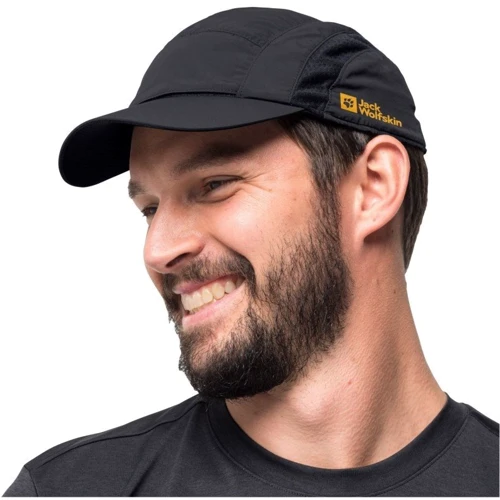 Бейсболка Jack Wolfskin Vent Cap черная (1911511_6350): Производитель Jack Wolfskin