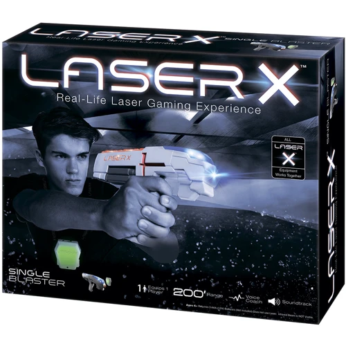Ігровий набір для лазерних боїв - Laser X Для Одного Гравця (бластер, мішень) (88011): Виробник Laser X