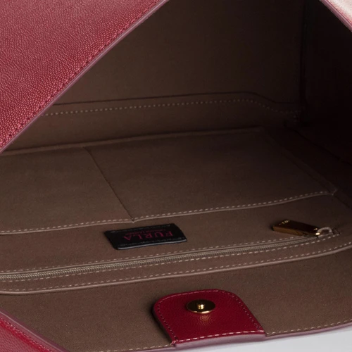 Женская сумка-мешок Furla Belvedere M красная (1026460): Тип Сумки