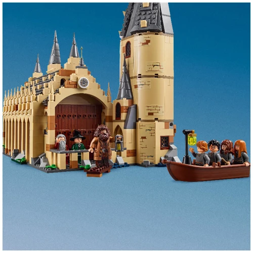 Конструктор LEGO Harry Potter Большой зал Хогвартса (75954): Количество деталей, шт. 878