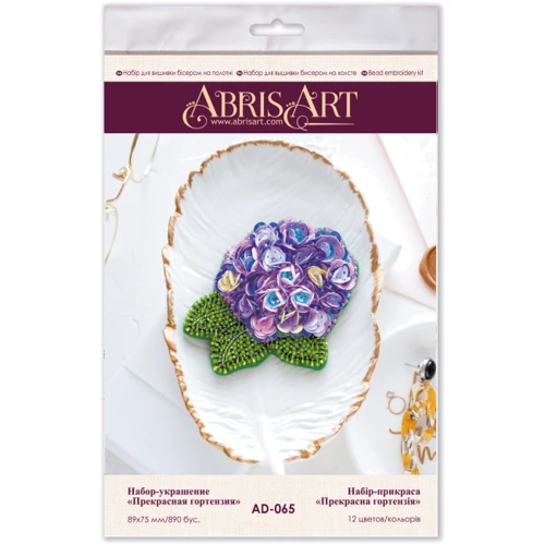 Abrisart AD-065 Набор для вышивки бисером украшения Прекрасная гортензия: Производитель Abrisart