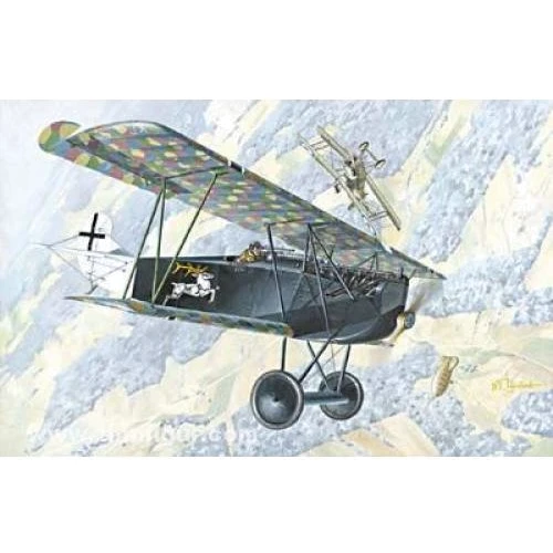 Модель Roden Германский истребитель-биплан Fokker D.VII Alb (ранний) (RN033)