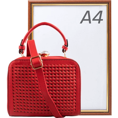 Женская сумка кросс боди Amelie Galanti красная (A981072-red): Пол Женский