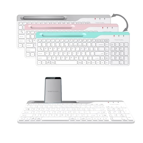 Клавиатура A4Tech FBK25 Wireless White: Подключение беспроводное