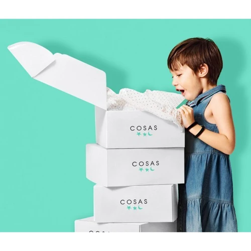 Комплект постельного белья Cosas Starfall G White Sky детский на резинке 110х140 см (StarfallGWhite_Sky_140)