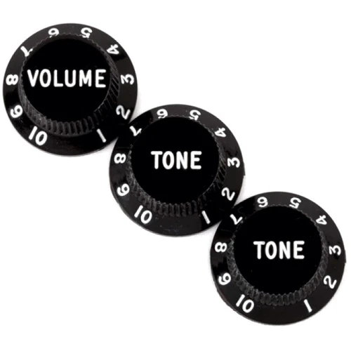 Ручка потенциометра FENDER STRATOCASTER KNOB SETS BLACK