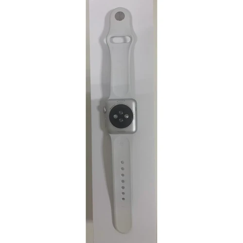 Apple Watch Series 3 38mm GPS Silver Aluminum Case with White Sport Band (MTEY2) Approved фото 6