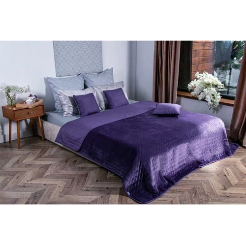Покрывало Руно VeLour Violet 150x220 (360.55_Violet): Материал Микрофибра