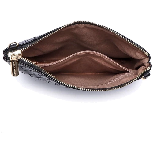 Жіноча сумка-пошет Amelie Galanti чорна (A991503-01-black): Матеріал Штучна шкіра
