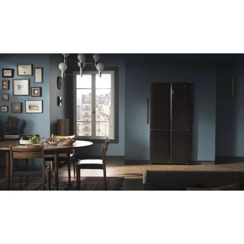 Холодильник Side-by-Side Haier HTF-456DN6: Расположение морозильной камеры Нижнее