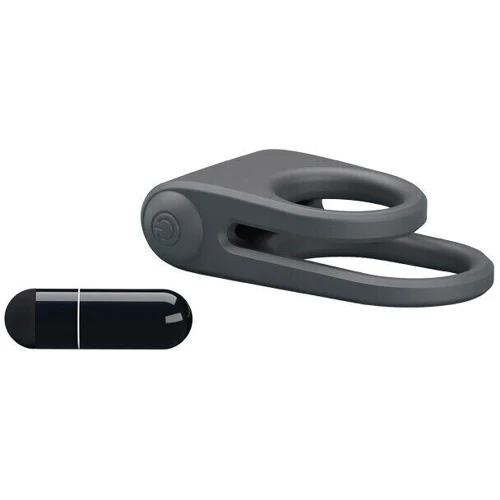 Ерекційне вібро кільце PrettyLove Julie, BI-210156