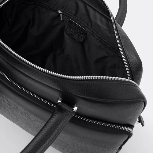 Чоловіча конференц-сумка Borsa Leather чорна (K18820-1bl-black): Стать Чоловік