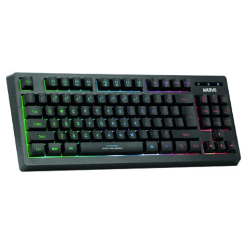Клавиатура Marvo K607 3 colors-LED USB: Подключение проводное