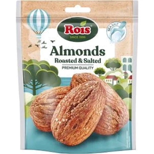 Миндаль Rois жареный в духовке с морской солью 120 г (3800200829640)