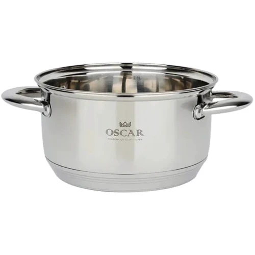 Кастрюля OSCAR CHEF 20 см 3.6 л (OSR-2000-20/n): Тип Традиционная