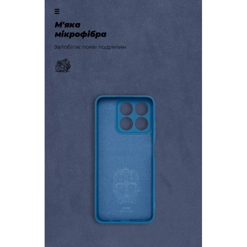Чохол для телефона ArmorStandart ICON Case Camera cover Dark Blue для ZTE Blade A35 4G / A55 4G (ARM81341): Колір синий