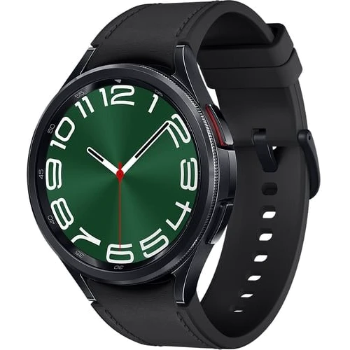 Смарт-часы Samsung Galaxy Watch 6 Classic 47mm Black with Hybrid Eco-Leather Black Band (SM-R960NZKA)