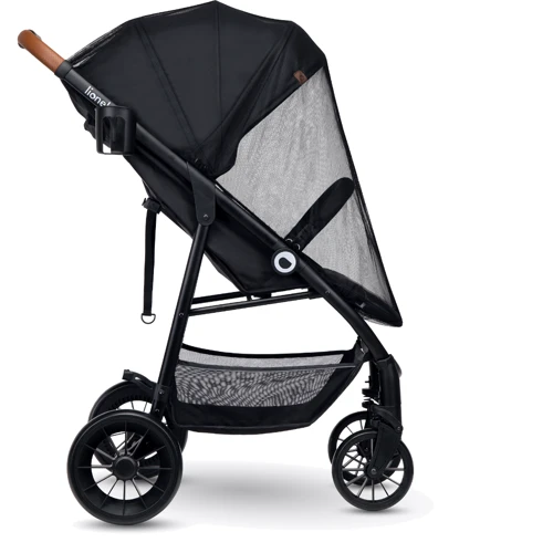Прогулочная коляска Lionelo Zoey Black Onyx: Количество блоков 1