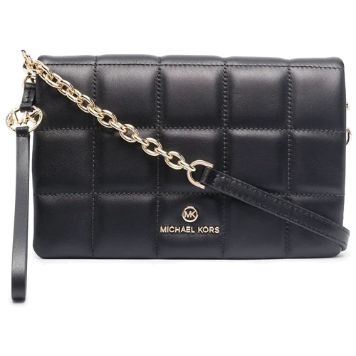 Женская сумка через плечо Michael Kors Jet Set Charm Sm 2in1 Pouch Xbody черная (32H0GT9C5L001)