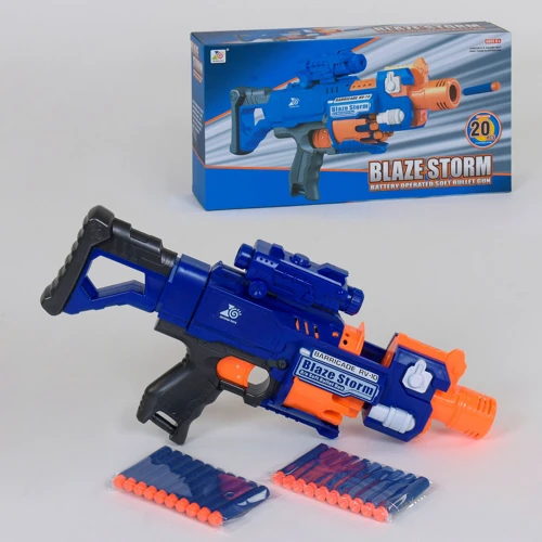 Бластер ZECONG TOYS Blaze storm, 20 патронів (7055): Виробник ZECONG TOYS