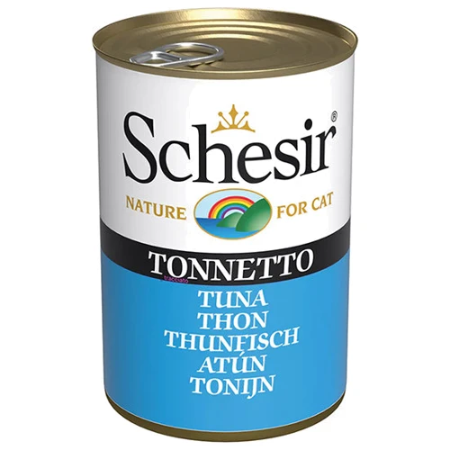 Влажный корм для кошек Schesir Tuna Тунец в желе 140 г (59172)