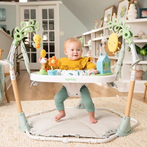 Центр ігровий розвиваючий Chicco 6в1 Tummy to Toes Ingenuity (16904): Особливості бортики, подушка, игровые дуги