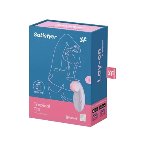 Вібратор Satisfyer Tropical Tip Light Lilac