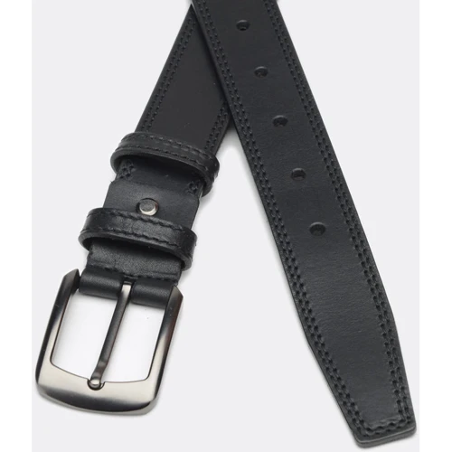 Мужской ремень Borsa Leather черный (Cv1mb15-125): Пол Мужской
