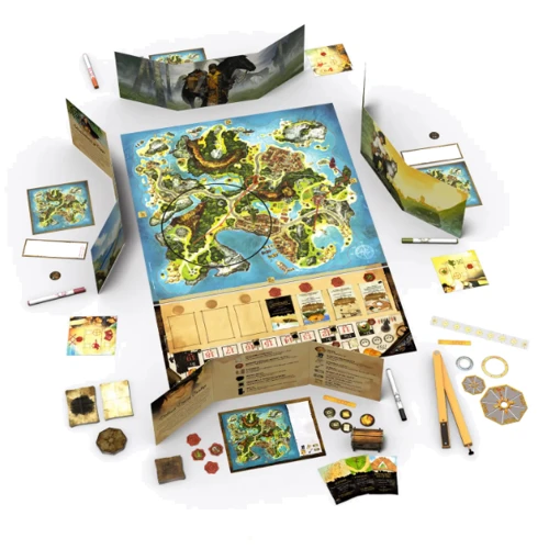 Настольная игра Woodcat Остров сокровищ (Treasure Island): Вид для веселой компании