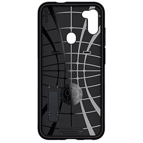Чехол для телефонов Spigen Slim Armor Metal Slate (ACS01080) for Samsung A115 Galaxy A11: Материал TPU (термополиуретан) и поликарбонат