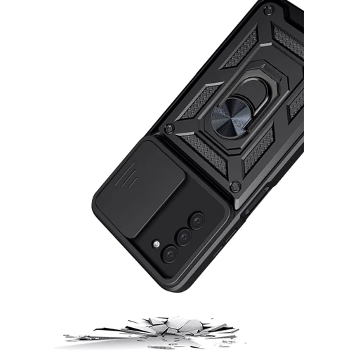 Чехол для телефонов BeCover Military Black for Nokia G22 (709989): Материал TPU (термополиуретан) и пластик