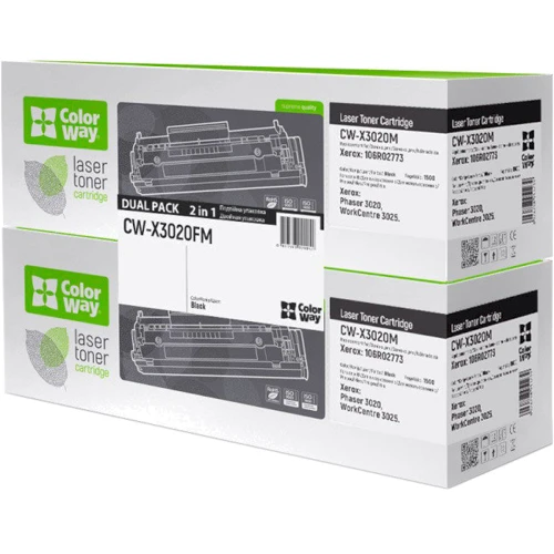 

ColorWay Картридж Xerox 106R02773 Dual Pack (CW-X3020FM)
