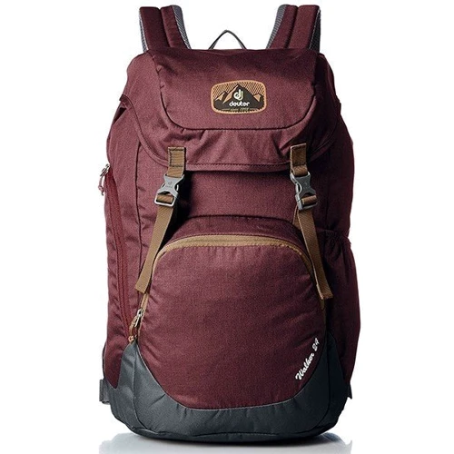 Рюкзак Рюкзак Deuter Walker 24 колір 5424 maron-granite (3810717 5424): Колір бордовий