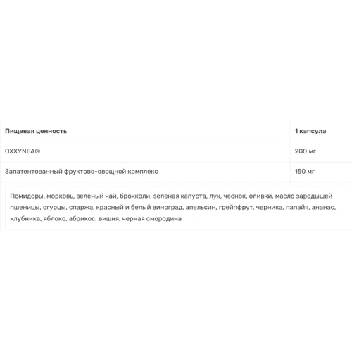Olimp Anti-OX Power Blend Антиоксиданты 60 капсул: Пол Унисекс