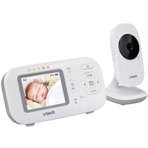 Видеоняня VTECH с датчиком температуры и цветным экраном диагональ 2,4" (цифровая)