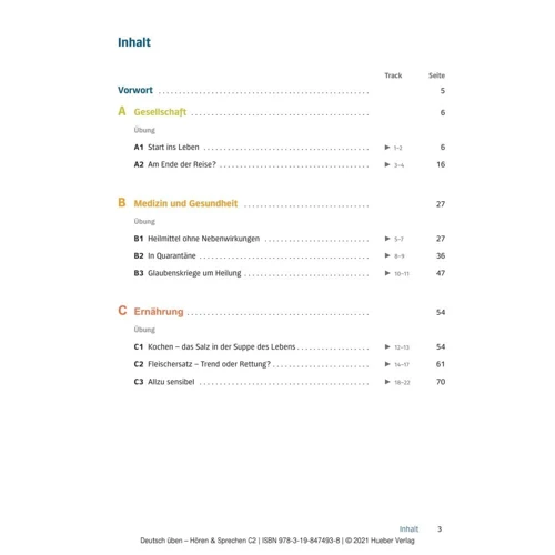 Deutsch üben: Hören und Sprechen C2 mit Audios: Виробник Hueber